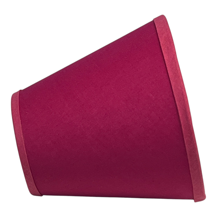 Cerise Candle Clip Handmade Lampshade