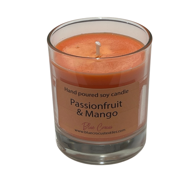 Passion Fruit & Mango – Hand-Poured Soy Candle