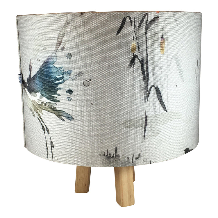 Voyage Bird Handmade Lampshade - BlueCrocusTextiles