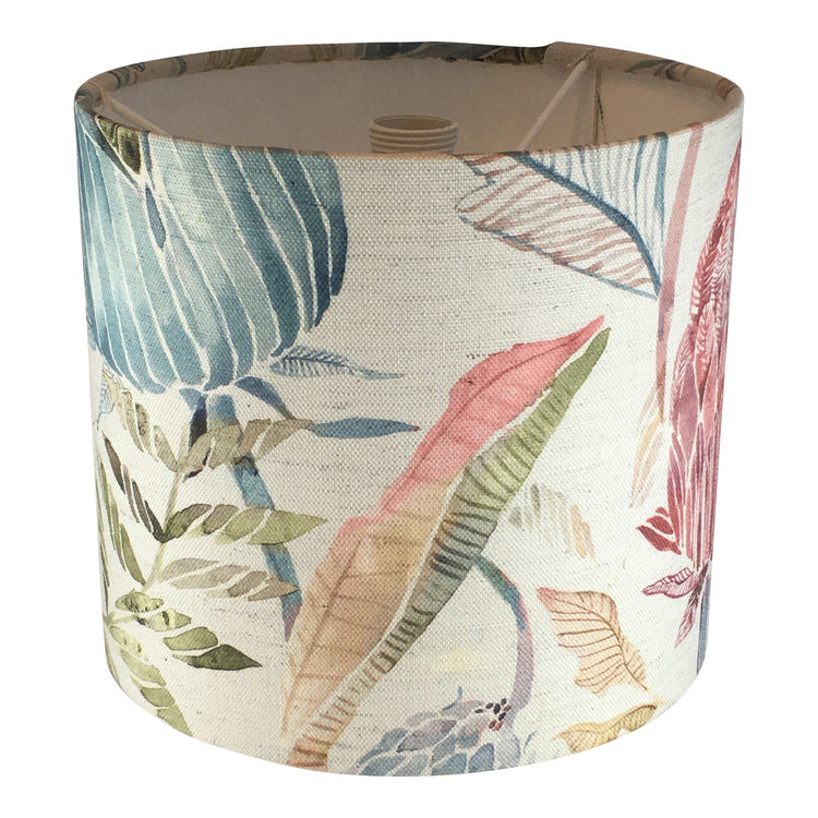 Handmade Drum Handmade Lampshade - Blue Crocus Textiles