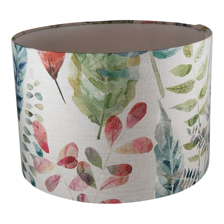 Kenton Leaf Lampshade - Blue Crocus Textiles