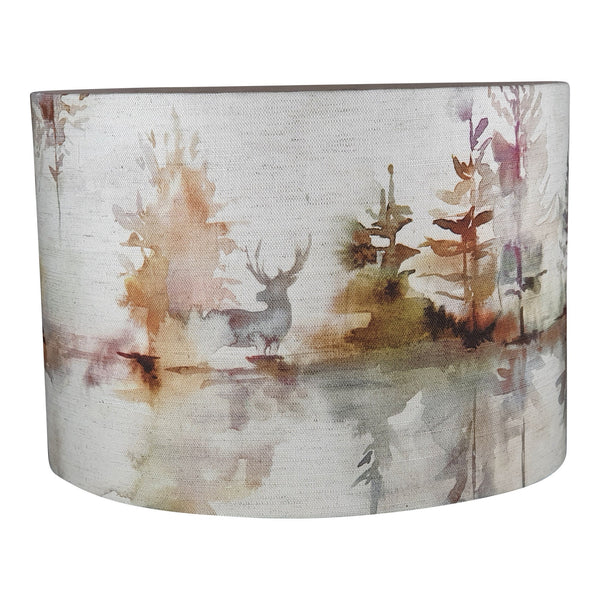 Voyage Maison Wilderness Plum - Handmade Lampshade by Blue Crocus Textiles