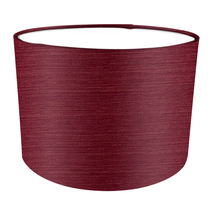 Rosso Fabric Handmade Lampshade - Blue Crocus Textiles