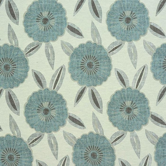 Florentina Flower Handmade Lampshade - Blue Crocus Textiles