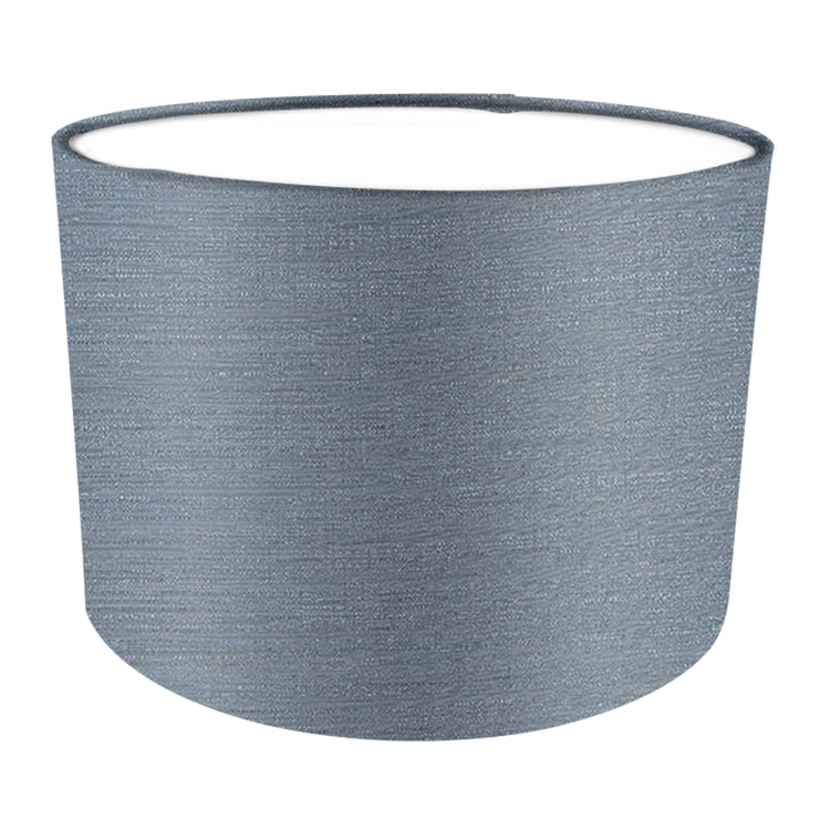 Sky Fabric Handmade Lampshade - Blue Crocus Textiles