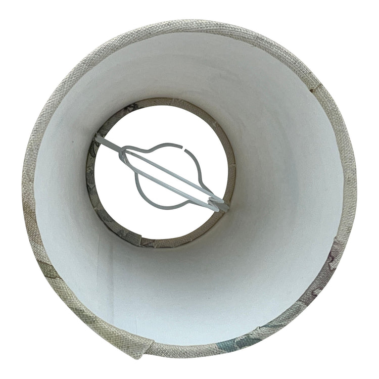 Candle Clip Handmade Lampshade - Blue Crocus Textiles