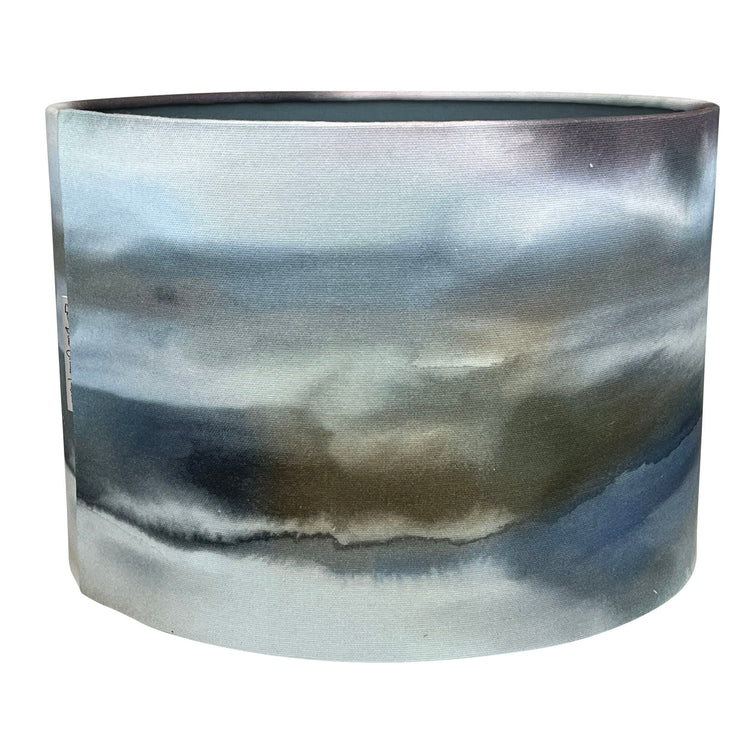 Fjord Lampshade - Blue Crocus Textiles