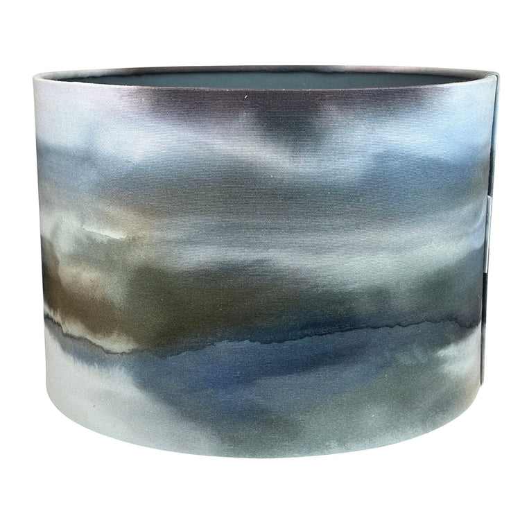 Fjord Lampshade - Blue Crocus Textiles