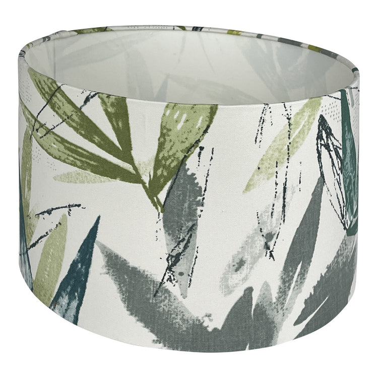 Handmade Drum Lampshade - Blue Crocus Textiles
