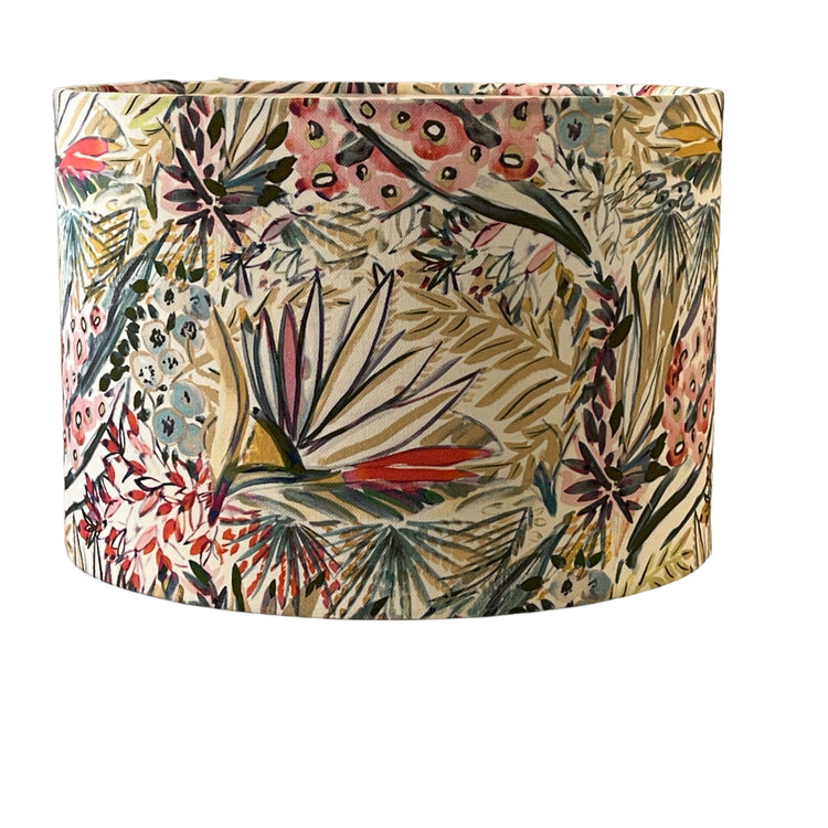 Handmade Lampshade Orchard - Blue Crocus Textiles