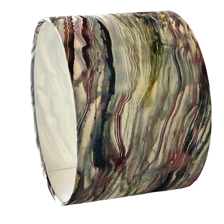 Handmade Lampshade Barcelona - Blue Crocus Textiles