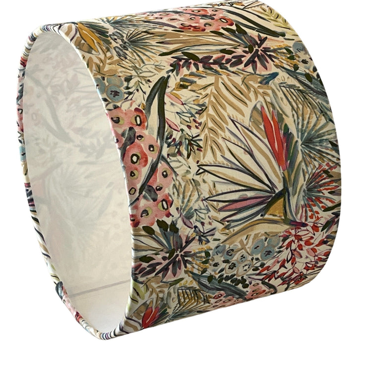 Handmade Lampshade Orchard - Blue Crocus Textiles