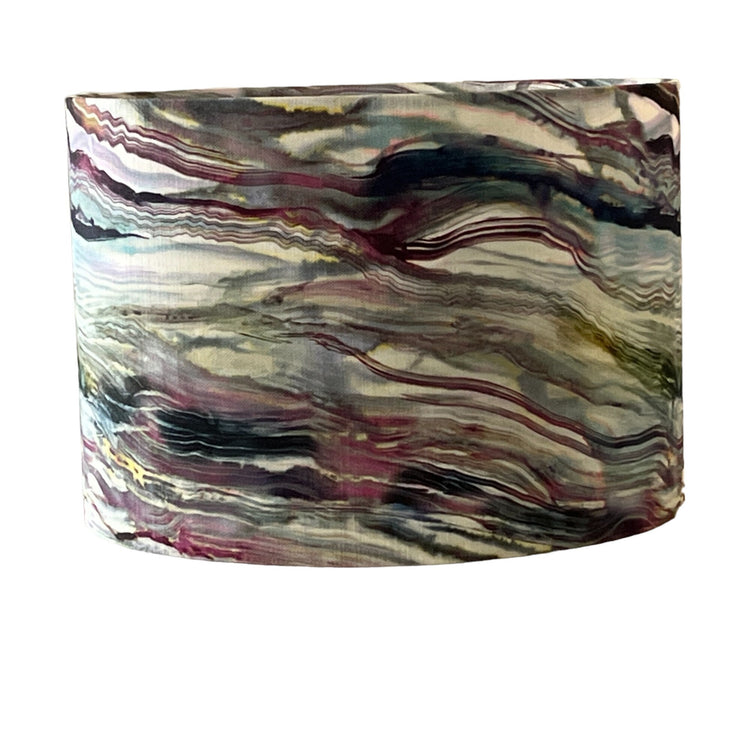 Handmade Lampshade Barcelona - Blue Crocus Textiles