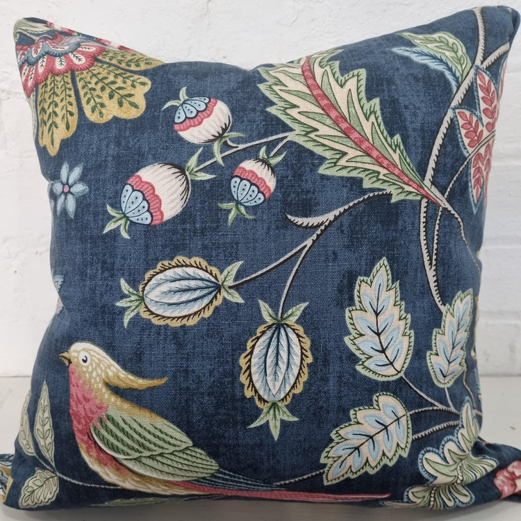 Double Sided Cushion with optional piping - Blue Crocus Textiles