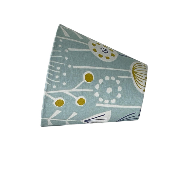 Candle Clip Handmade Lampshade - Blue Crocus Textiles