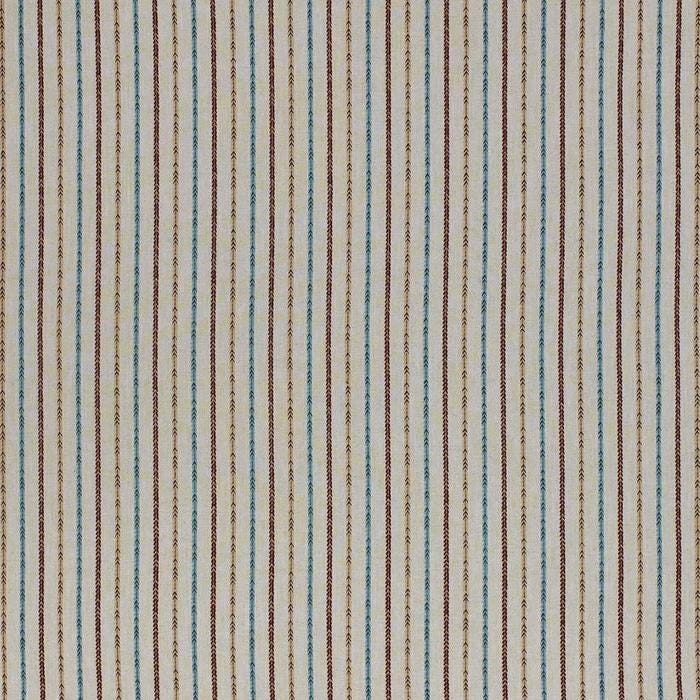 Roman Blind Maya Stripe - Blue Crocus Textiles
