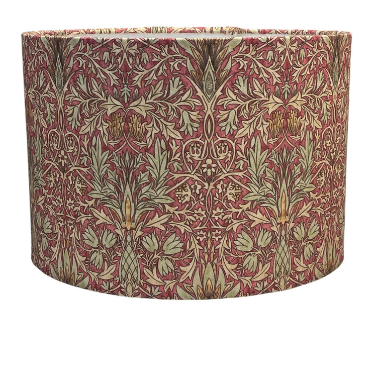 William Morris Lampshade Snakeshead, Handmade Lampshade, Table Lampshade, Ceiling Pendant, Country Lampshade, Handmade Lamp Shade - BlueCrocusTextiles