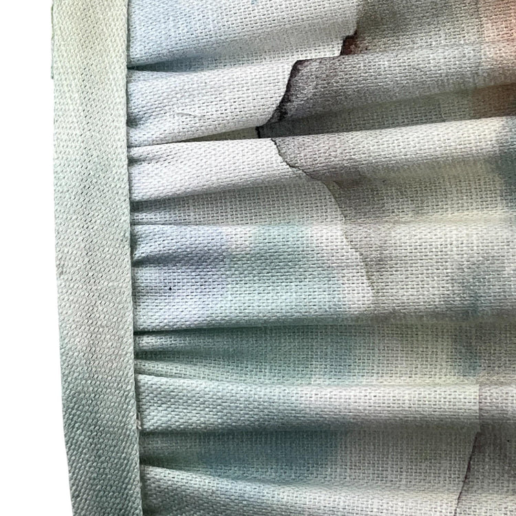 Soft Box Pleat lampshade - Laamora, Handmade Lampshade, Table Lampshades, Handmade Lamp Shade - BlueCrocusTextiles