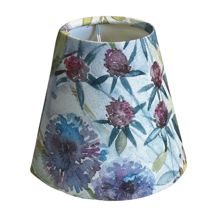Morning Chorus Candle Clip Handmade Lampshade - BlueCrocusTextiles