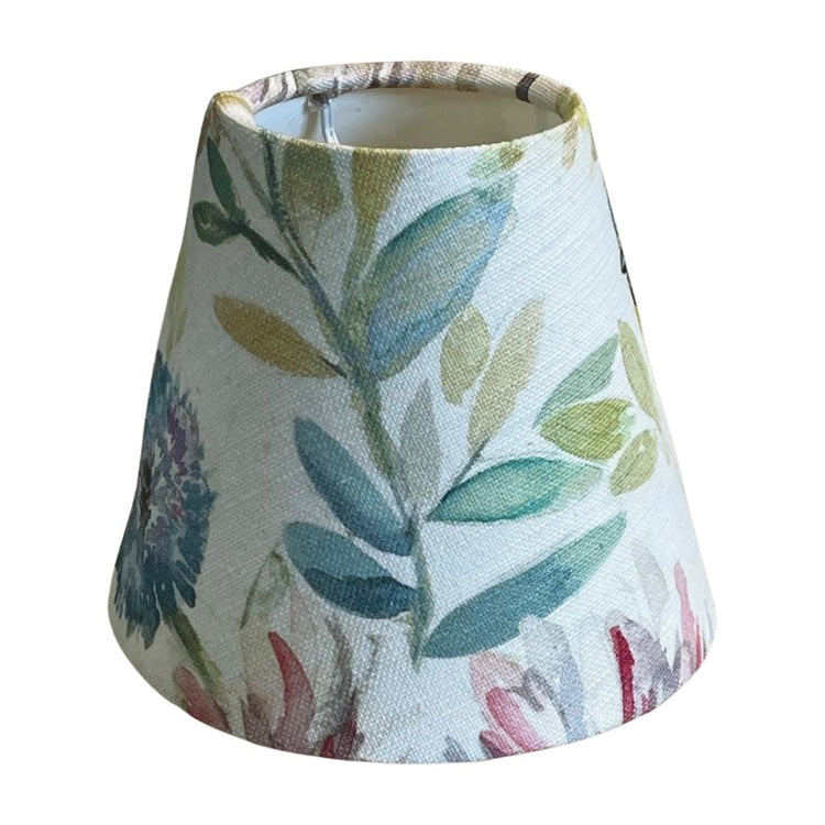 Morning Chorus Candle Clip Handmade Lampshade - BlueCrocusTextiles