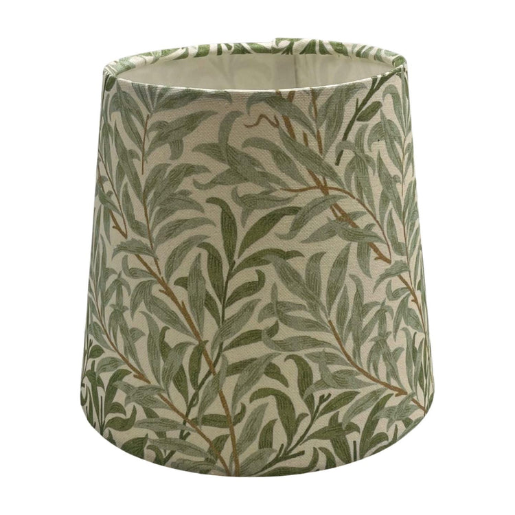 Empire Handmade Lampshade with William Morris Willow Bough Fabric - BlueCrocusTextiles
