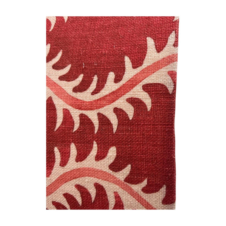 Helter Skelter Cherry Handmade Lampshade, Table Lampshade, Ceiling Pendant, Country Lampshade, Handmade Lamp Shade, Red Lampshade - BlueCrocusTextiles