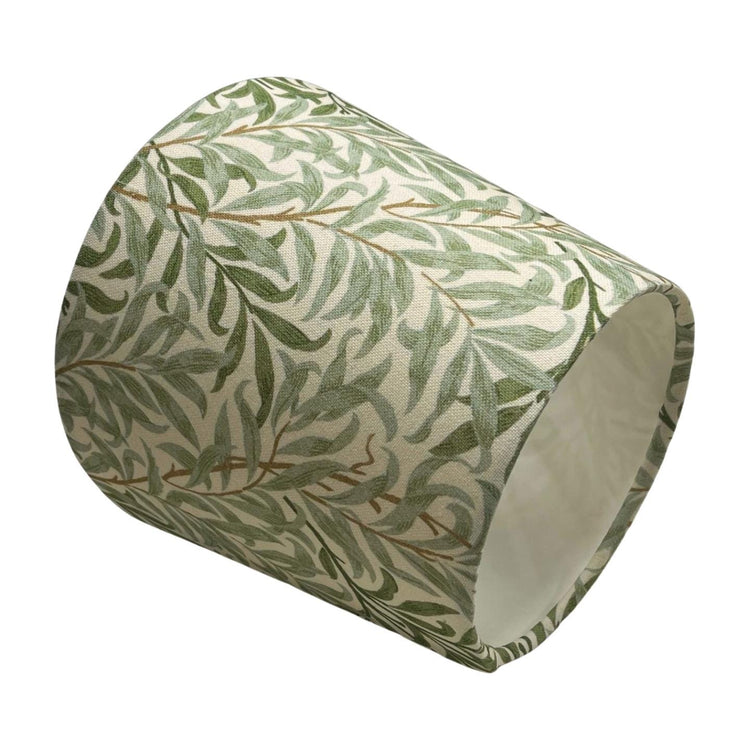 Empire Handmade Lampshade with William Morris Willow Bough Fabric - BlueCrocusTextiles