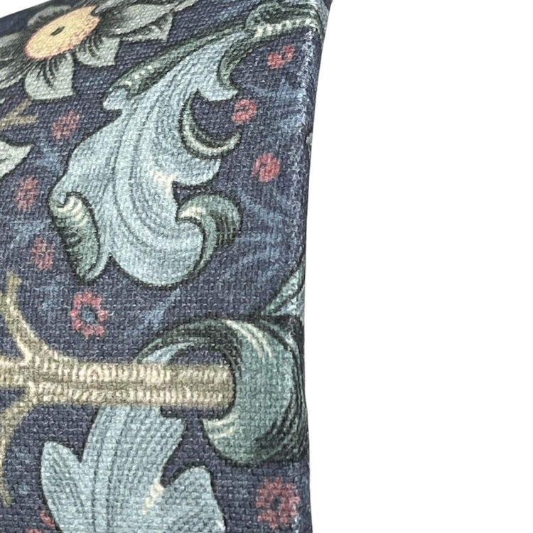William Morris Candle Clip Lampshade with Orchid Bluebell Fabric, Chandelier Lampshades, Clip On Lampshade - BlueCrocusTextiles