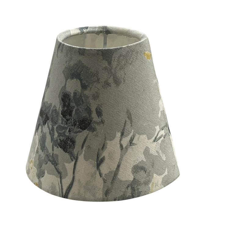 Abstract Candle Clip Lampshade with Tree Design, Handmade Lampshades, Handmade Lamp Shade, Clip On Lampshade, Chandelier Lampshade - BlueCrocusTextiles