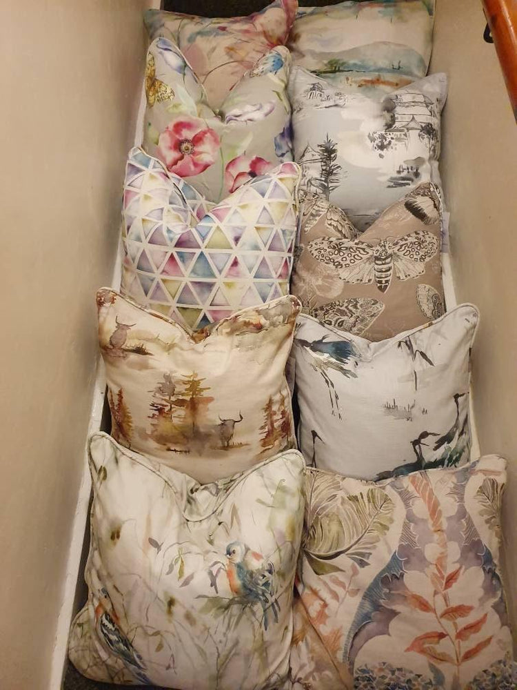 Beautiful hand made cushion cushion cover decorative cushion scatter cushion voyage maison - Blue Crocus Textiles