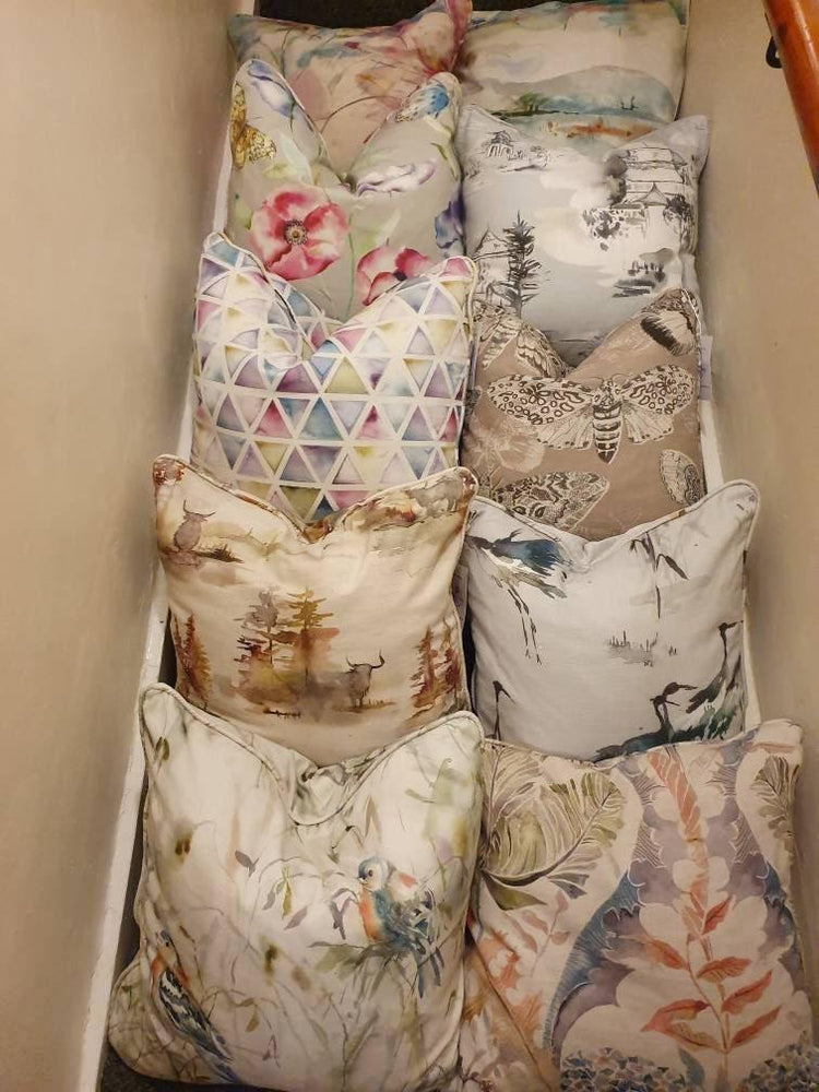 Beautiful hand made voyage maison cushion cushion cover - Blue Crocus Textiles