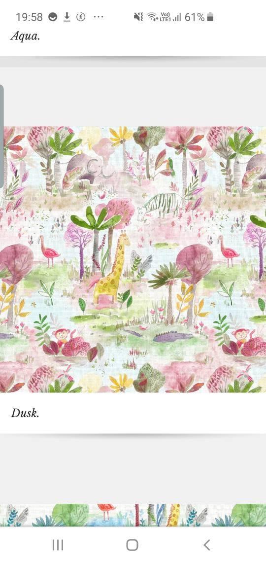 Beautiful handcrafted children curtains - Blue Crocus Textiles