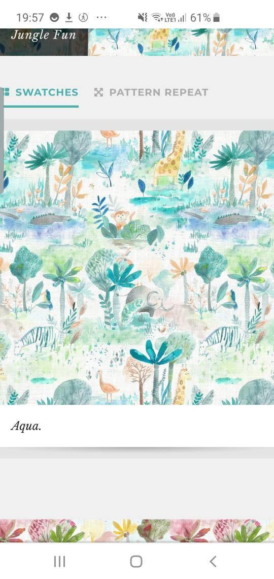 Beautiful handcrafted children curtains - Blue Crocus Textiles