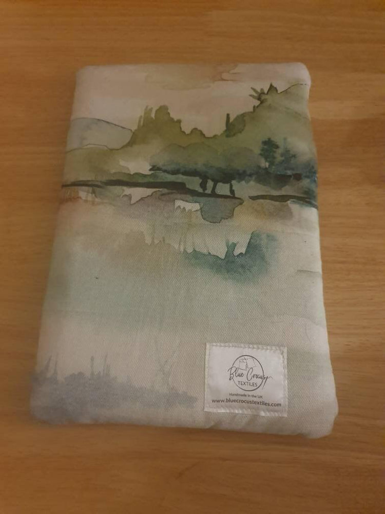 Beautiful handcrafted tablet case - Blue Crocus Textiles
