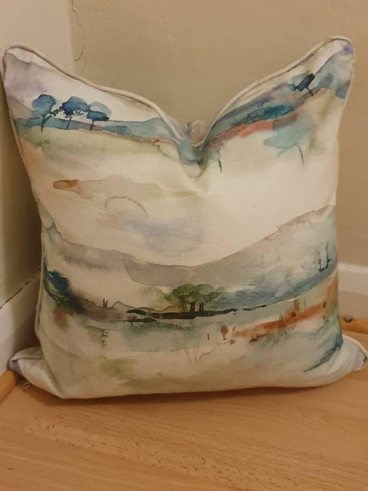 Beautiful Handmade cushion or cushion cover in voyage maison - Blue Crocus Textiles