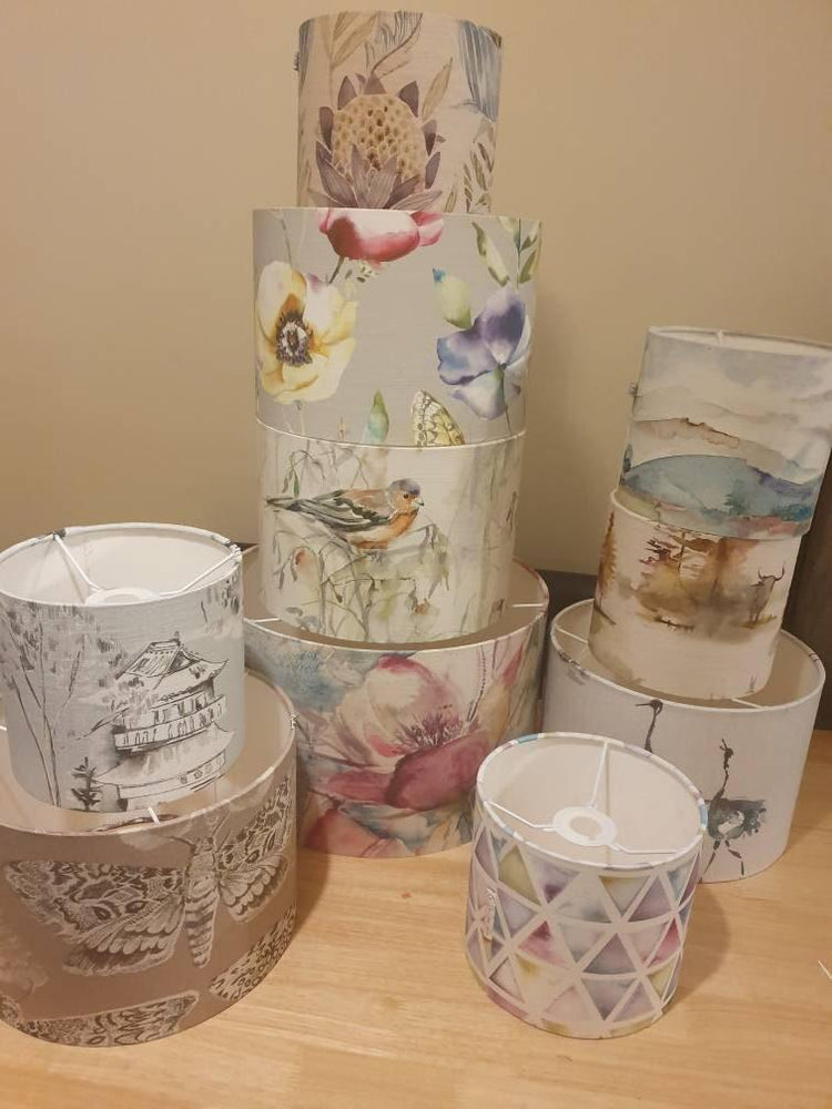 Beautiful handmade fabric loo roll holder toilet roll holder toilet paper holder - Blue Crocus Textiles