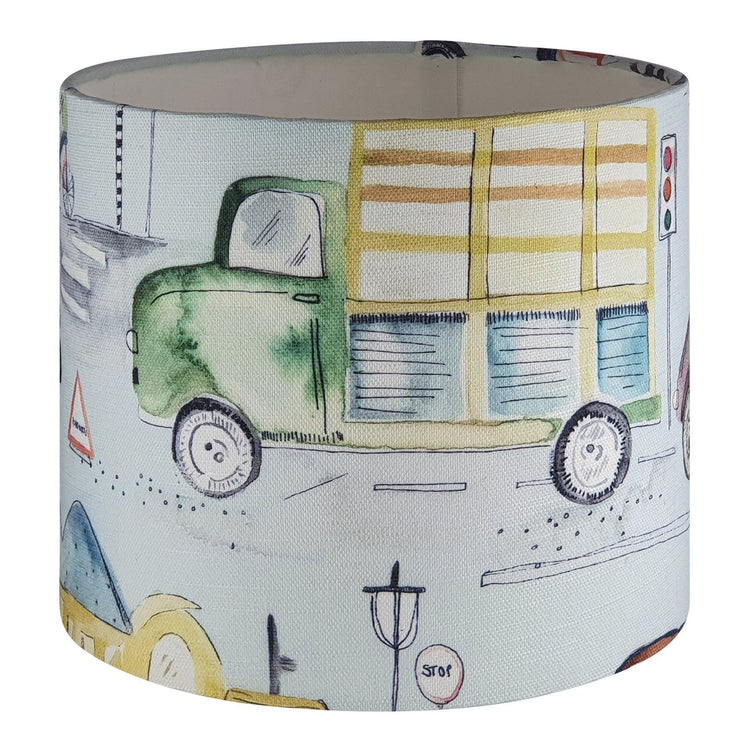 children's drum lampshade - Blue Crocus Textiles