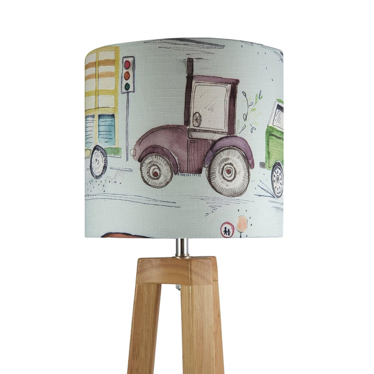 children's drum lampshade - Blue Crocus Textiles