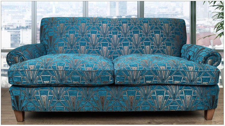 Gatsby Clarice by Fibre Naturelle - Blue Crocus Textiles