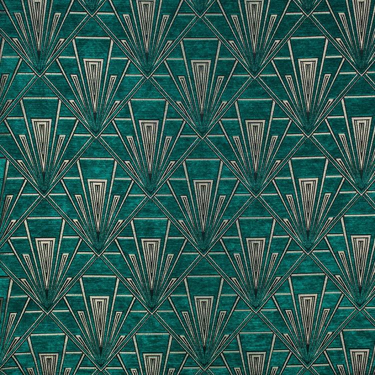 Gatsby Lalique by Fibre Naturelle - Blue Crocus Textiles