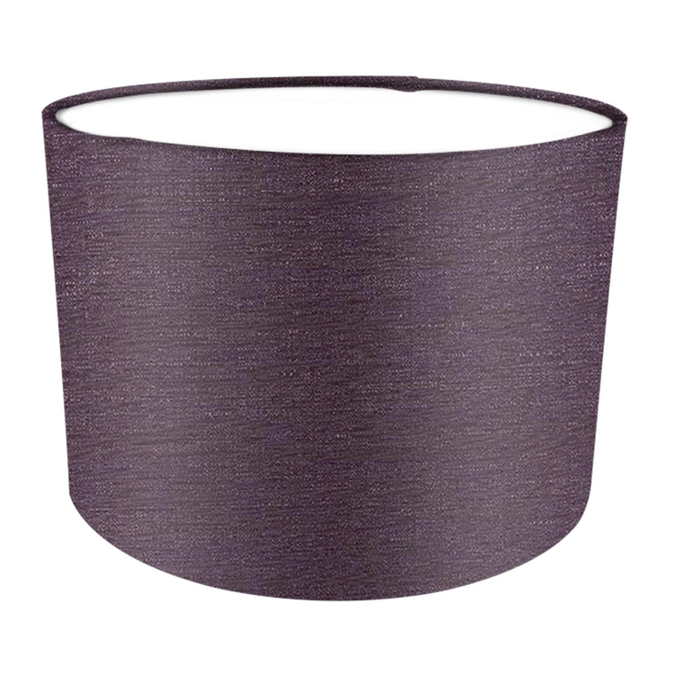 Heather Fabric Lampshade - Blue Crocus Textiles