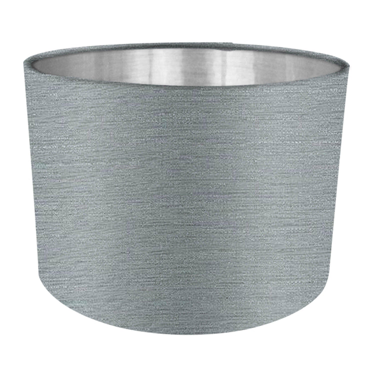 Dove Fabric Lampshade - Blue Crocus Textiles