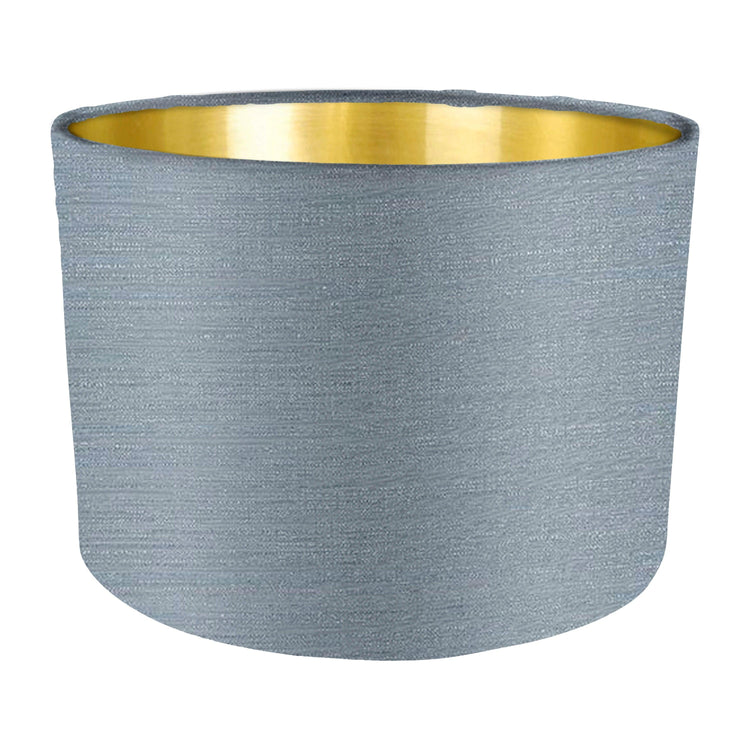 Sky Fabric Lampshade - Blue Crocus Textiles