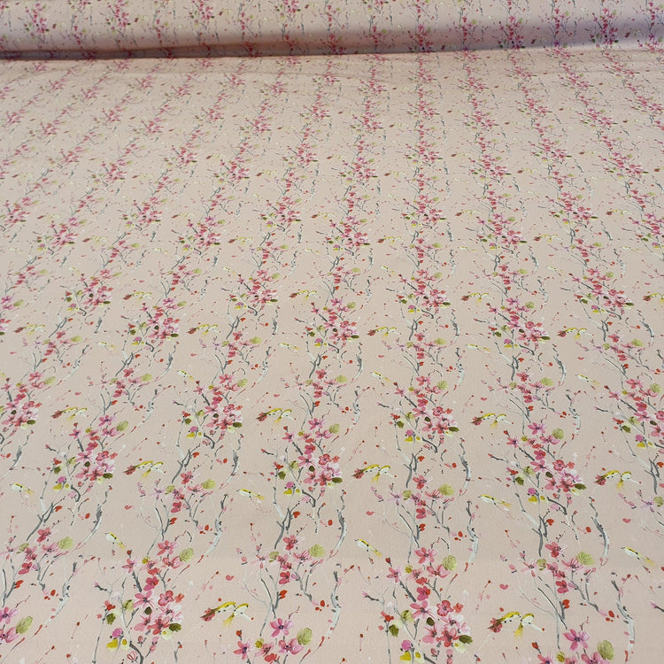 Voyage Maison 100% Cotton Poplin Dress Fabric - Blue Crocus Textiles