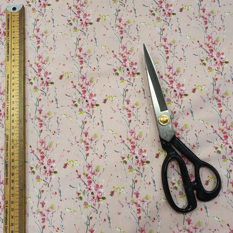 Voyage Maison 100% Cotton Poplin Dress Fabric - Blue Crocus Textiles