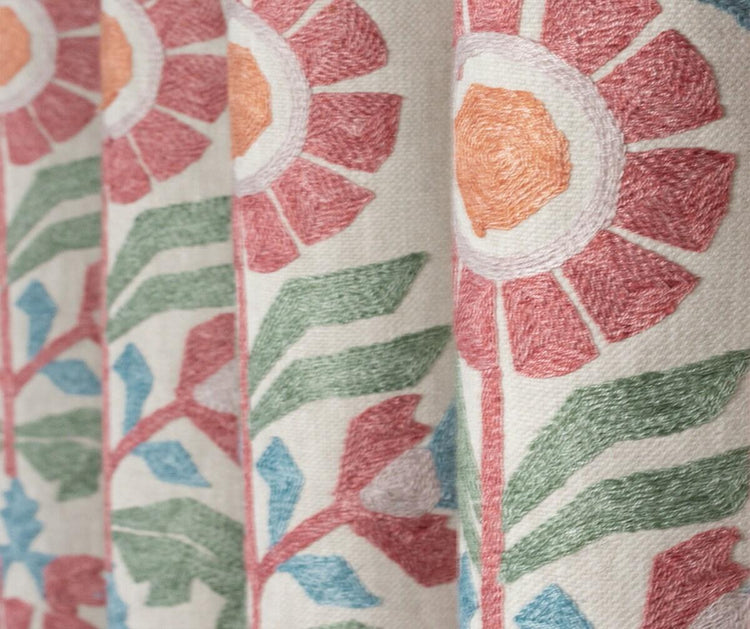 Made to Measure Curtains With a Hand Sewn Finish - Blue Crocus Textiles