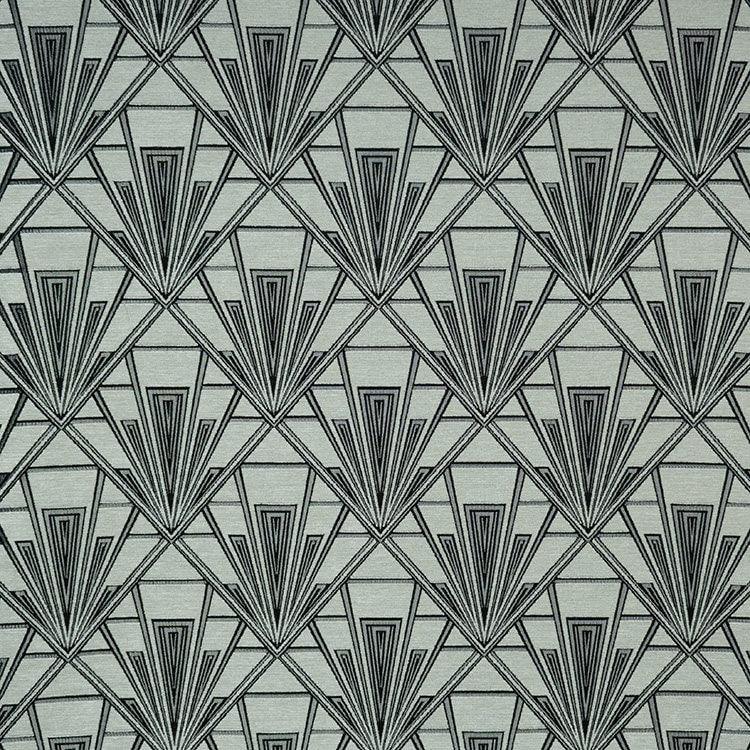 Extra Large Art Deco Cushion - Blue Crocus Textiles
