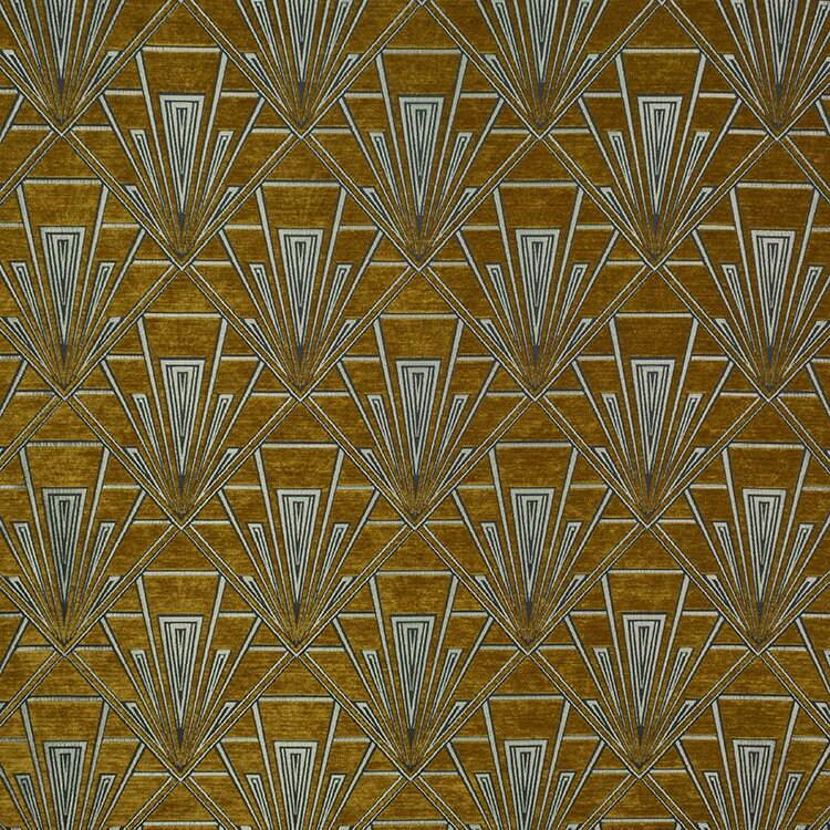 Art Deco Cushion - Blue Crocus Textiles