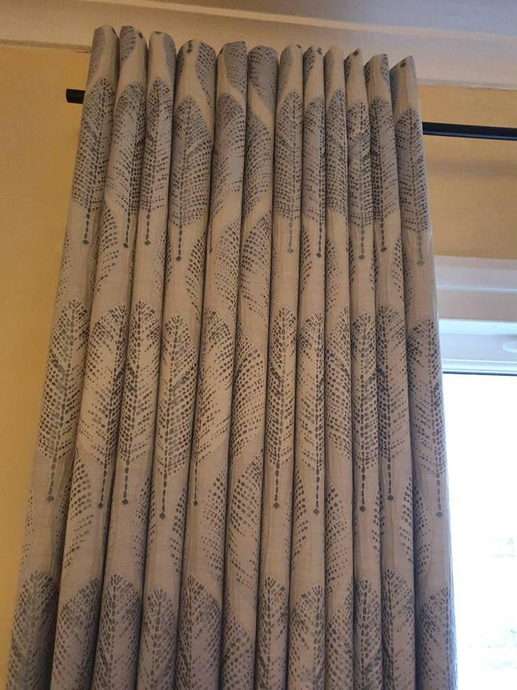 Luxury Made to Measure Curtains - acacia cameo - Blue Crocus Textiles