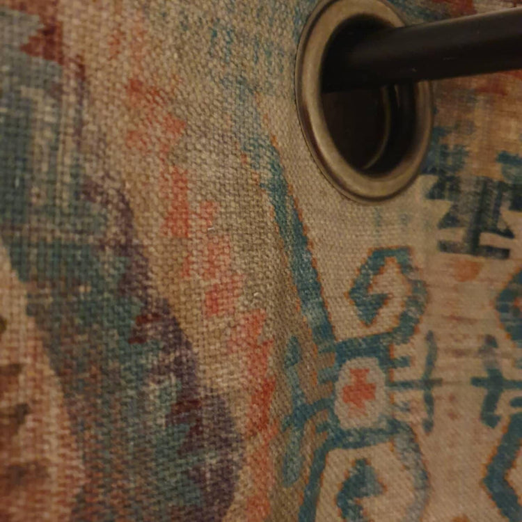 Luxury Made to Measure Curtains - Porter & Stone Santa Cruz - Blue Crocus Textiles